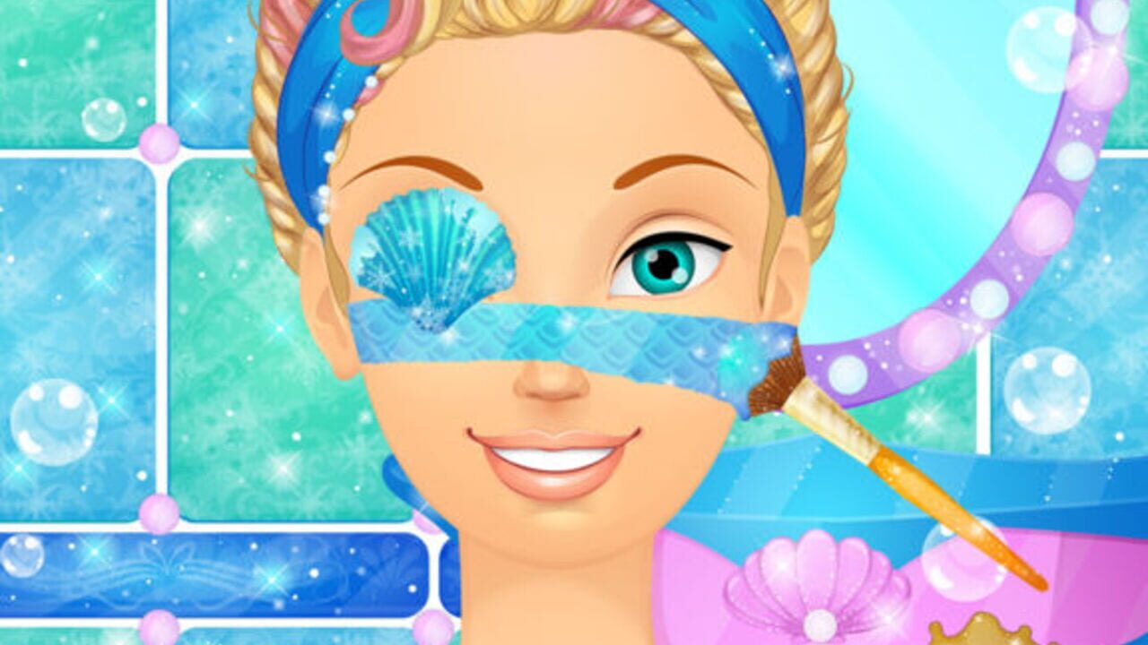 Ice Princess Mermaid Salon: Girls Makeover Games Image