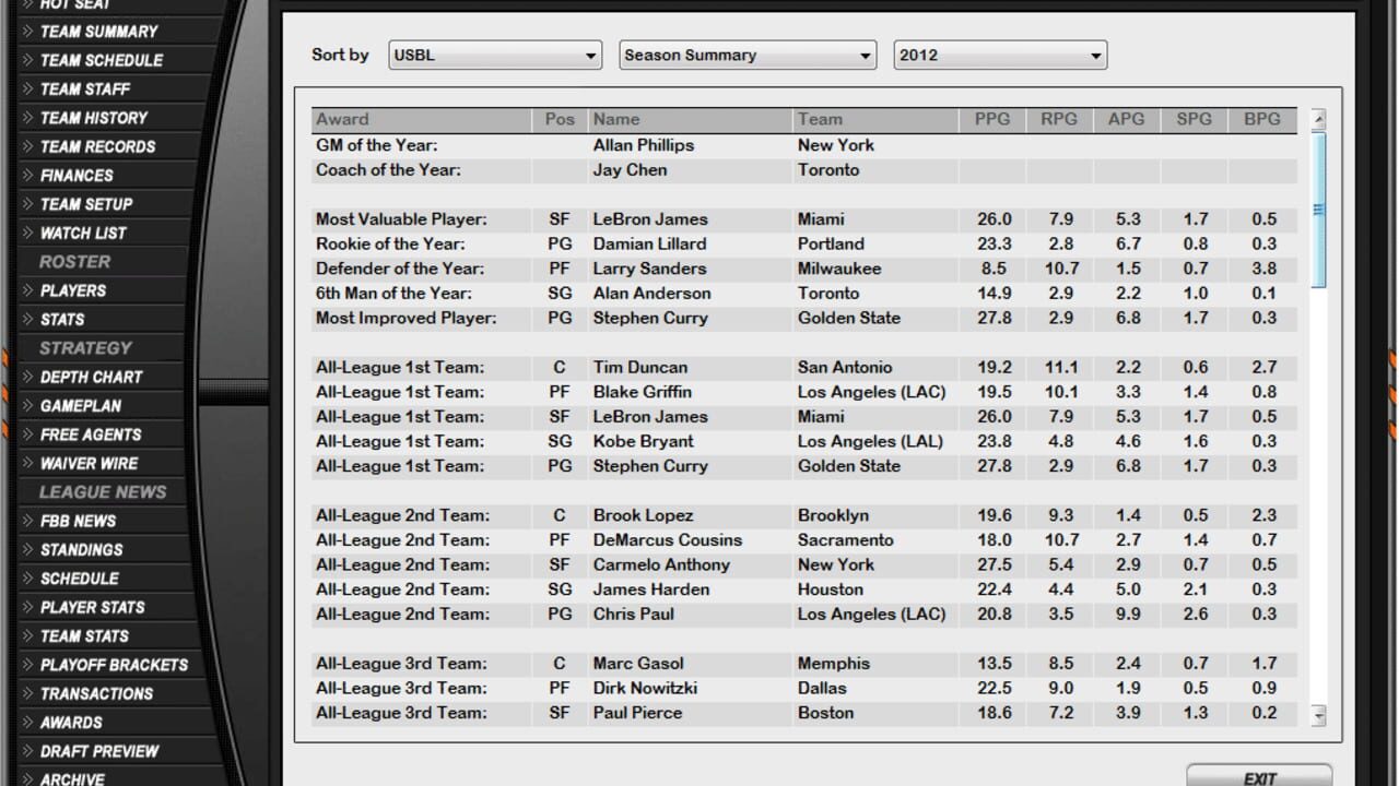 Fast Break Pro Basketball 3 — Screenshot 4