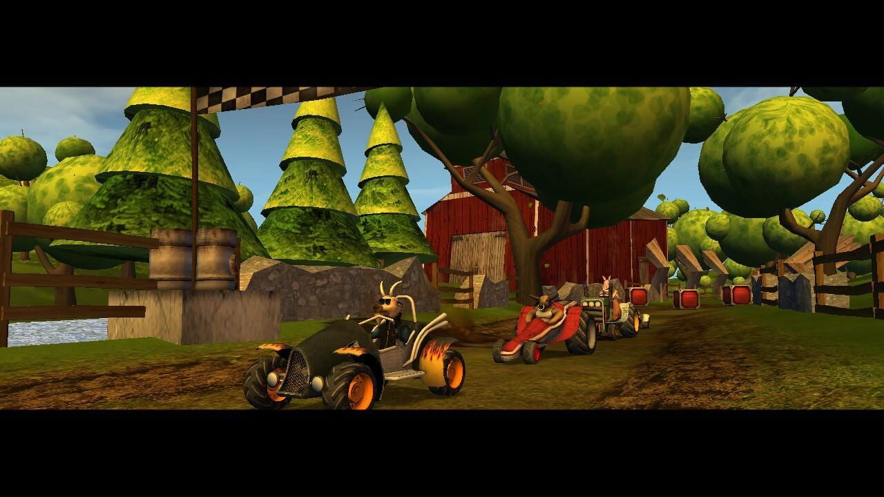 Calvin Tucker's Farm Animal Racing Image