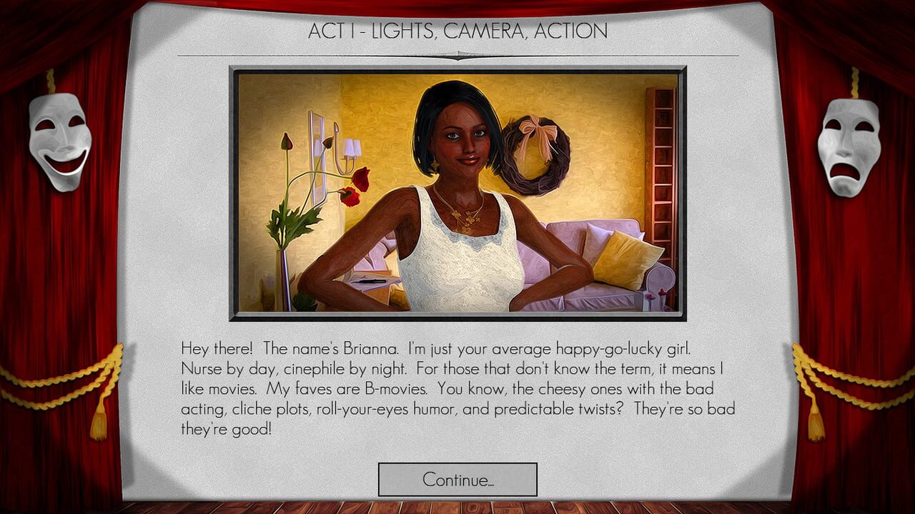 The Filmmaker - A Text Adventure — Screenshot 4