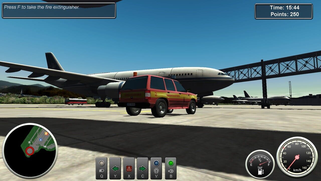 Airport Fire Department: The Simulation Screenshot 1