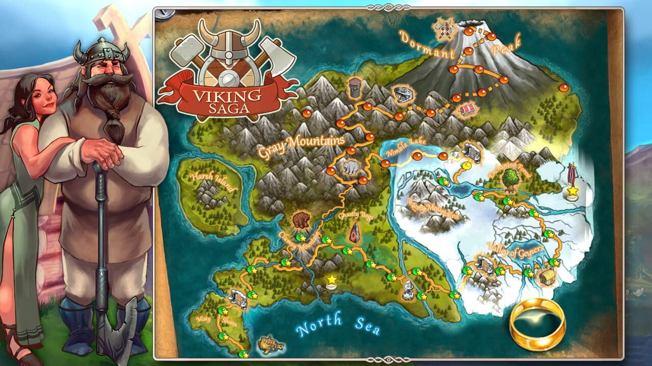 Viking Saga: The Cursed Ring — Screenshot 2