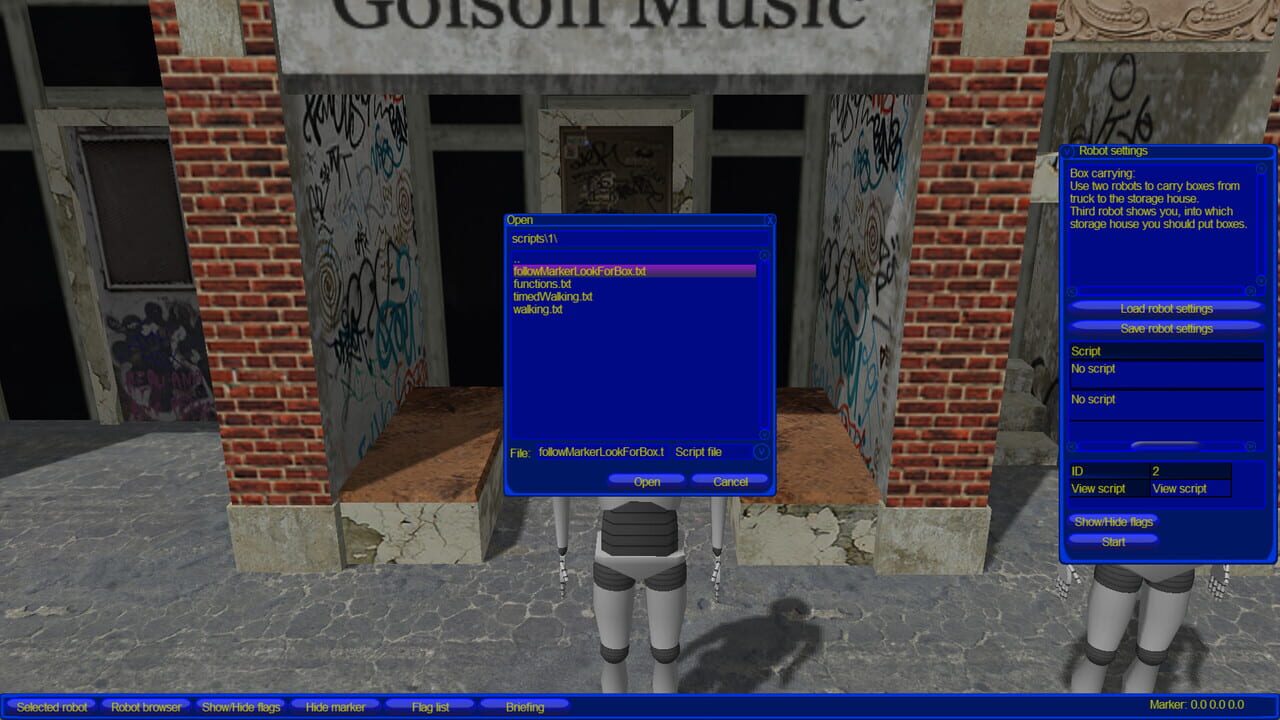 Virtual Robots: Robot Programming Simulator — Screenshot 2