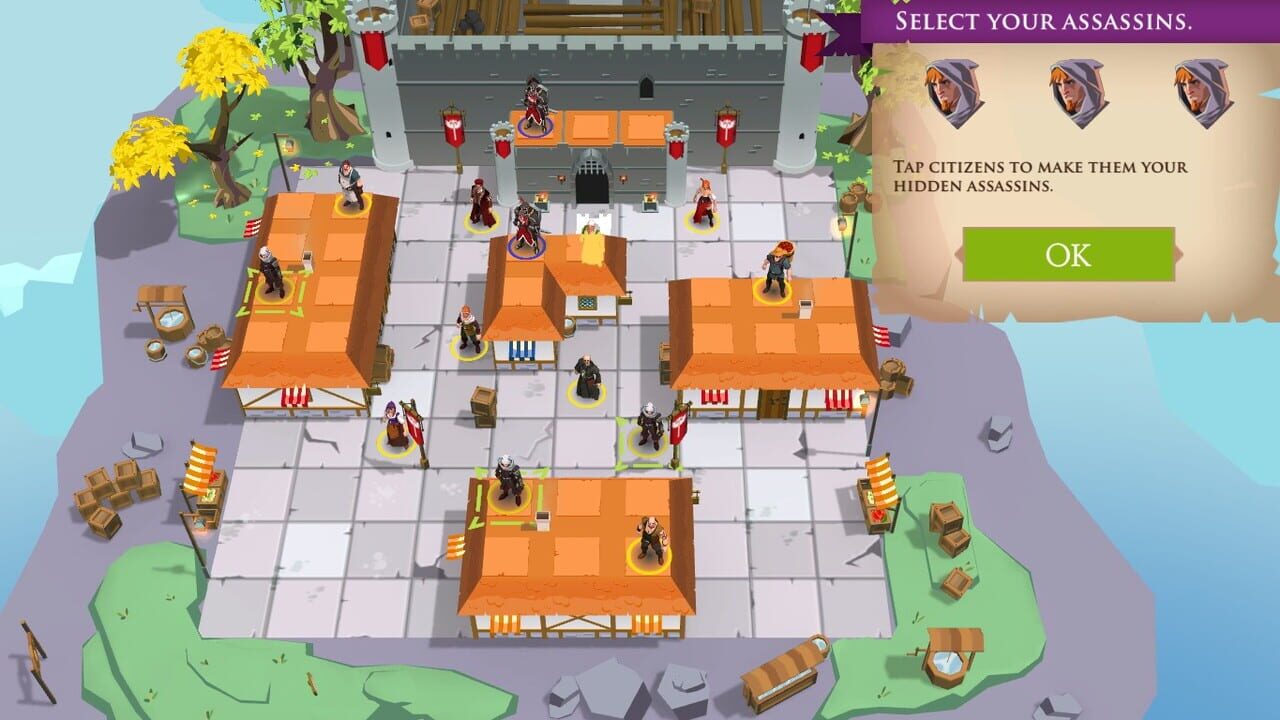King and Assassins: The Board Game Image
