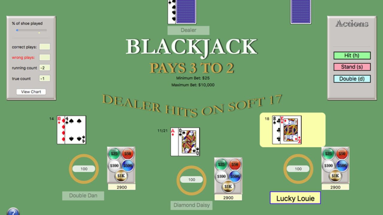 Blackjack Master Screenshot 1