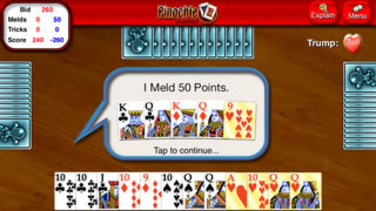 Pinochle HD screenshot 10