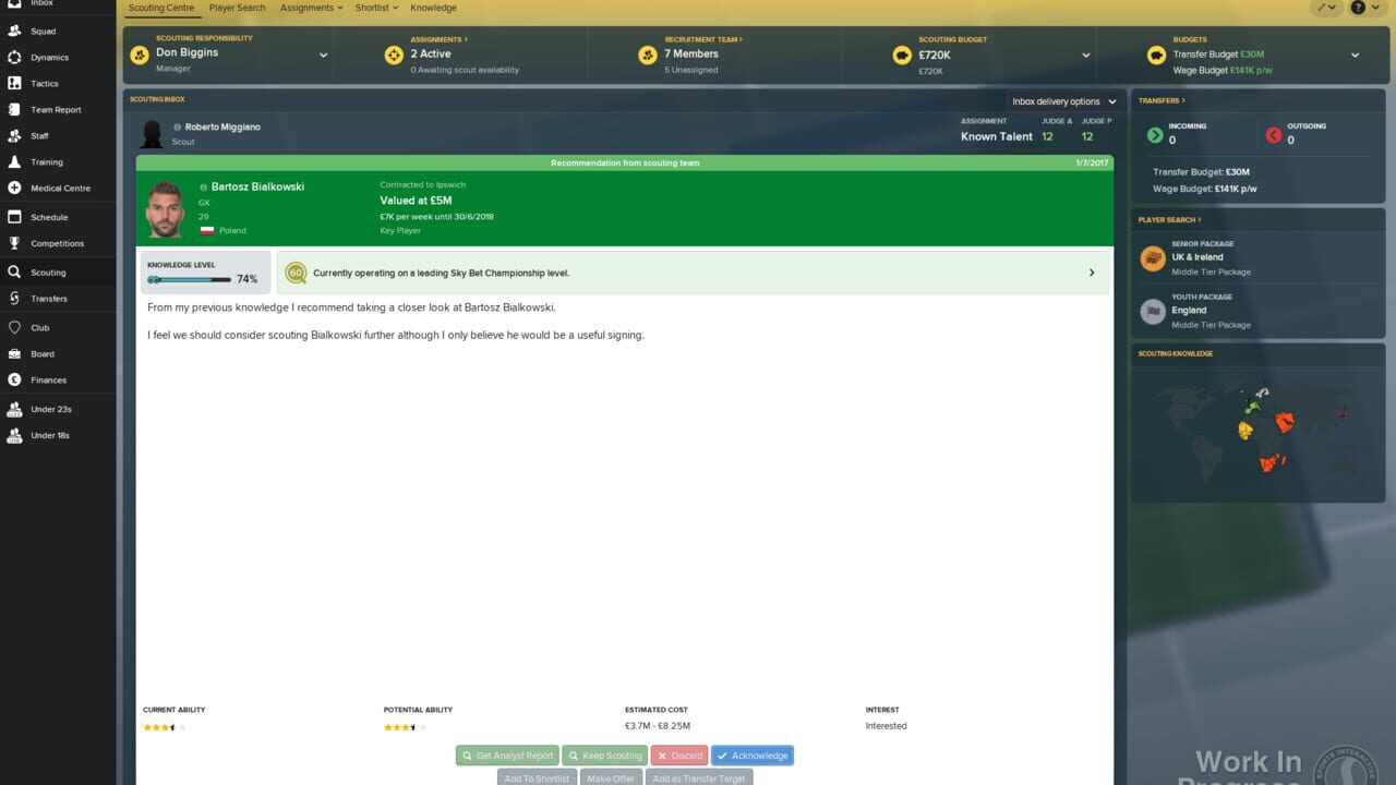 Football Manager 2018: Limited Edition — Screenshot 4