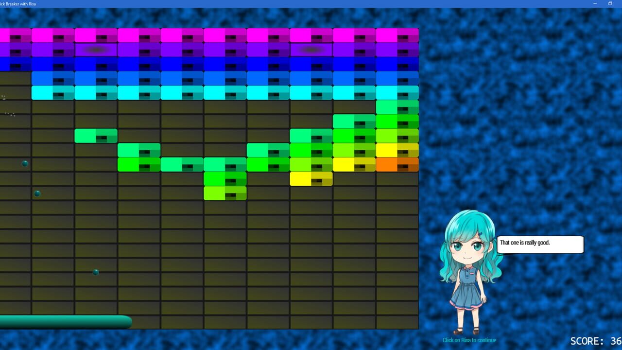 Brick Breaker with Risa — Screenshot 4
