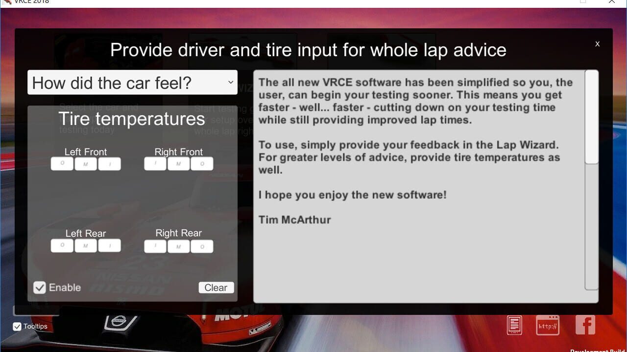 Virtual Race Car Engineer 2018 — Screenshot 5