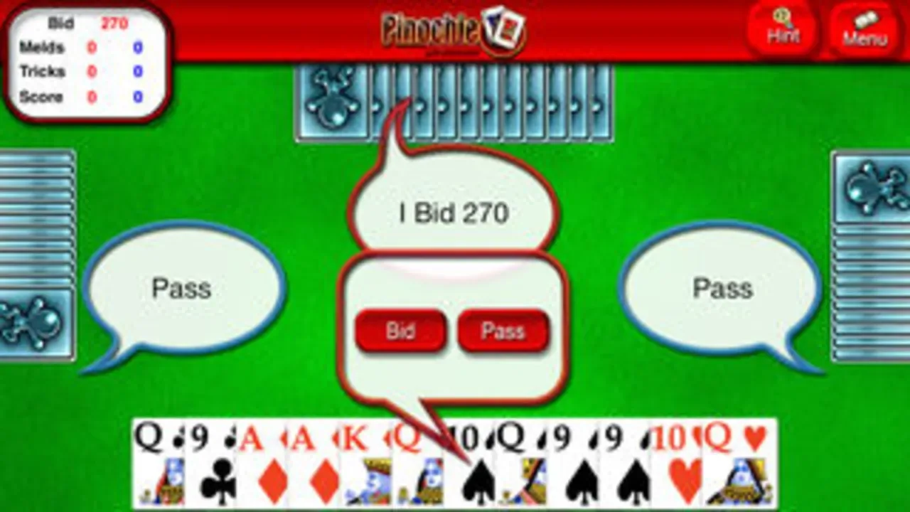 Pinochle HD screenshot 9