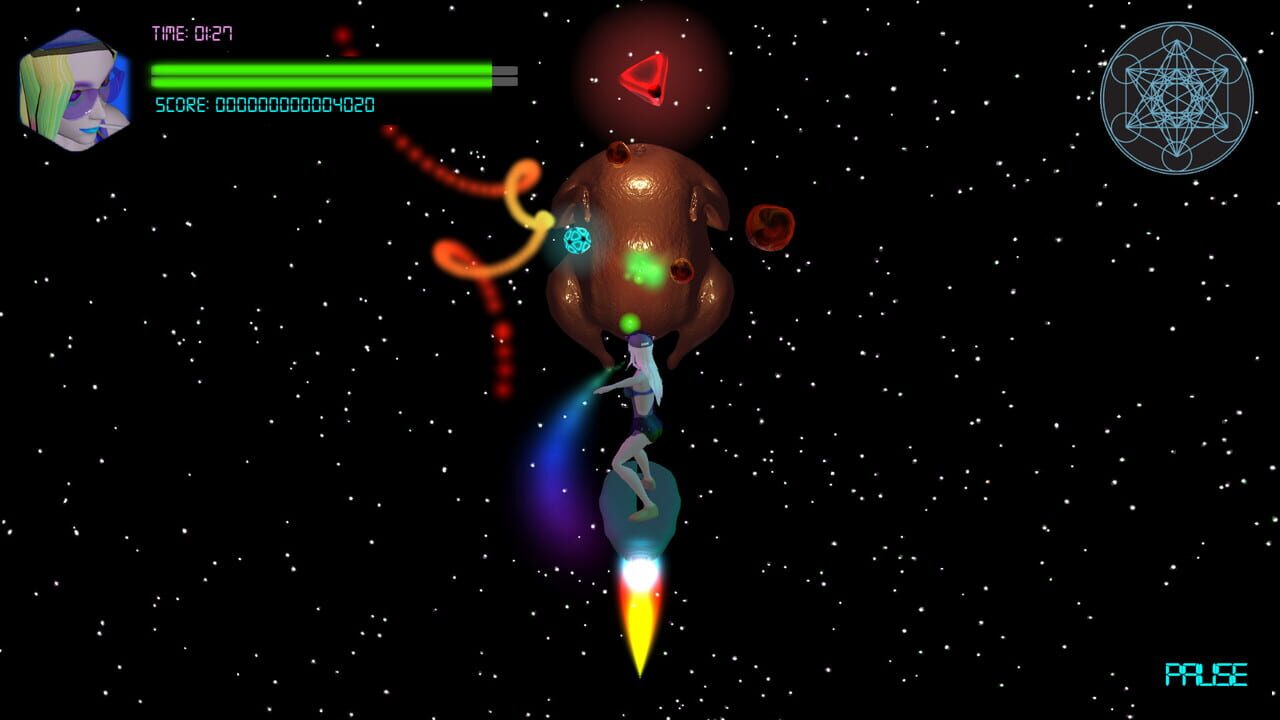 Neon Spaceboard — Screenshot 2