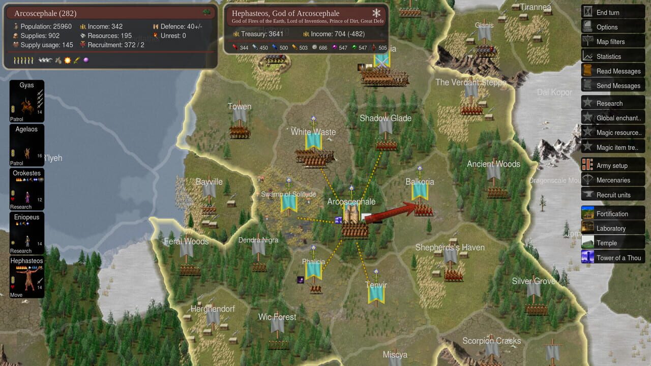 Dominions 5 — Screenshot 5