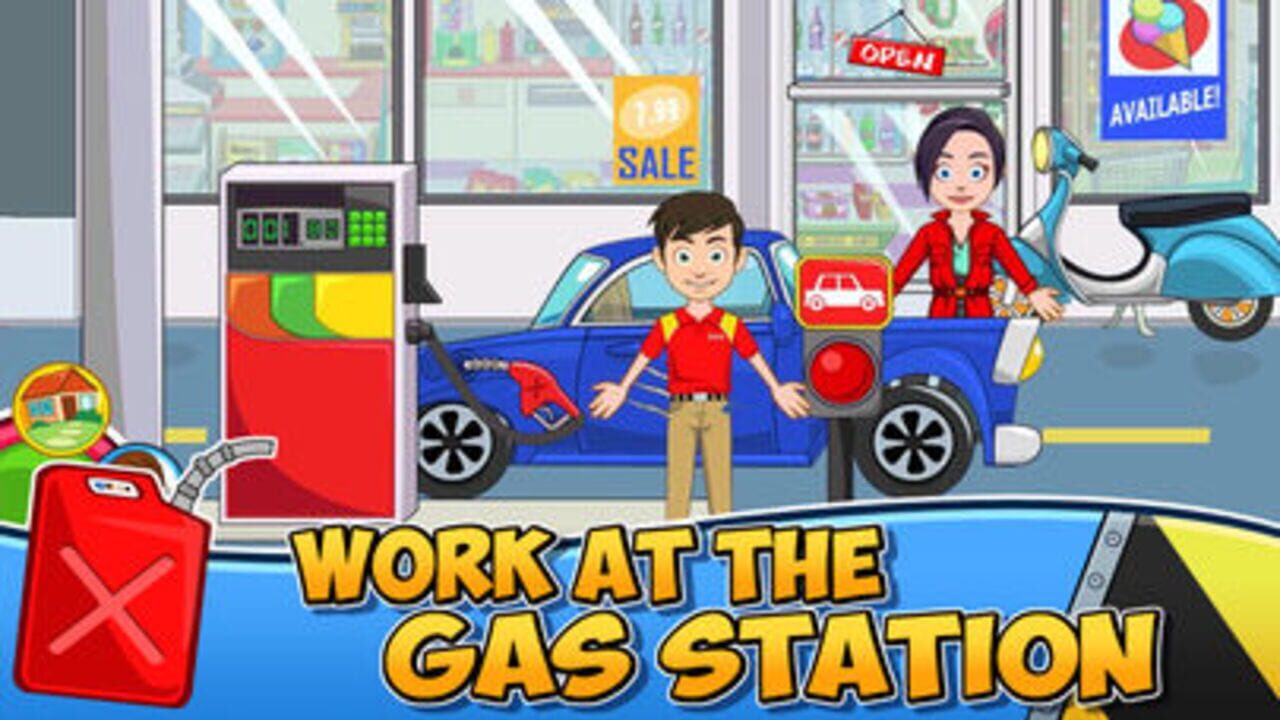 My Town: Car (wash, fix & drive cars) — Screenshot 4