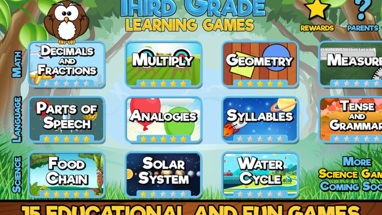 Third Grade Learning Games media