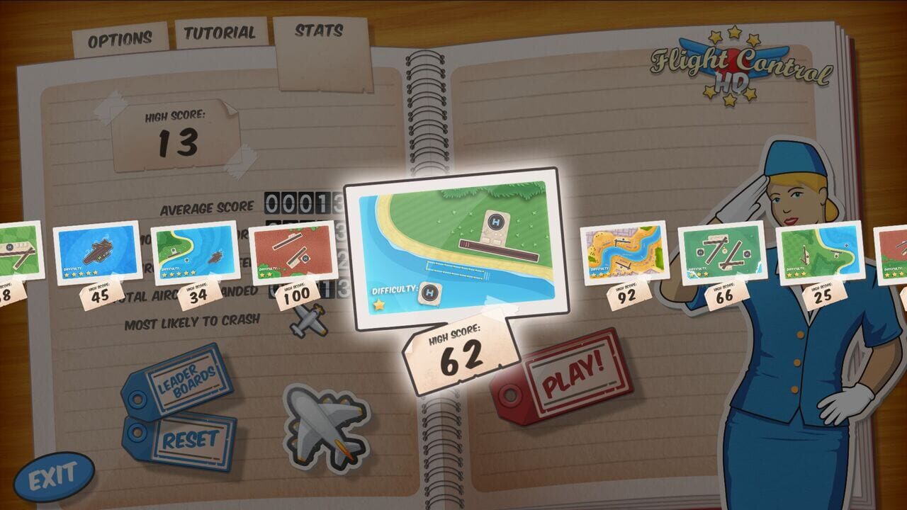 Flight Control HD — Screenshot 4