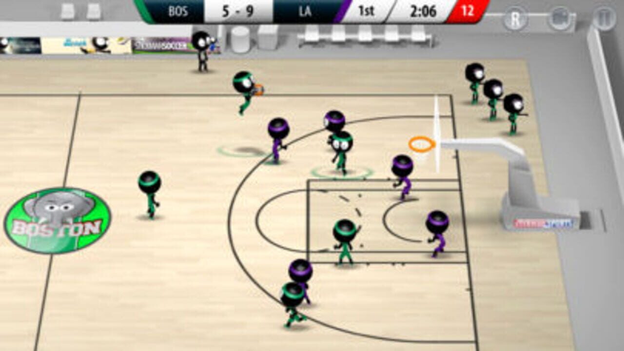 Stickman Basketball 2017 — Screenshot 2