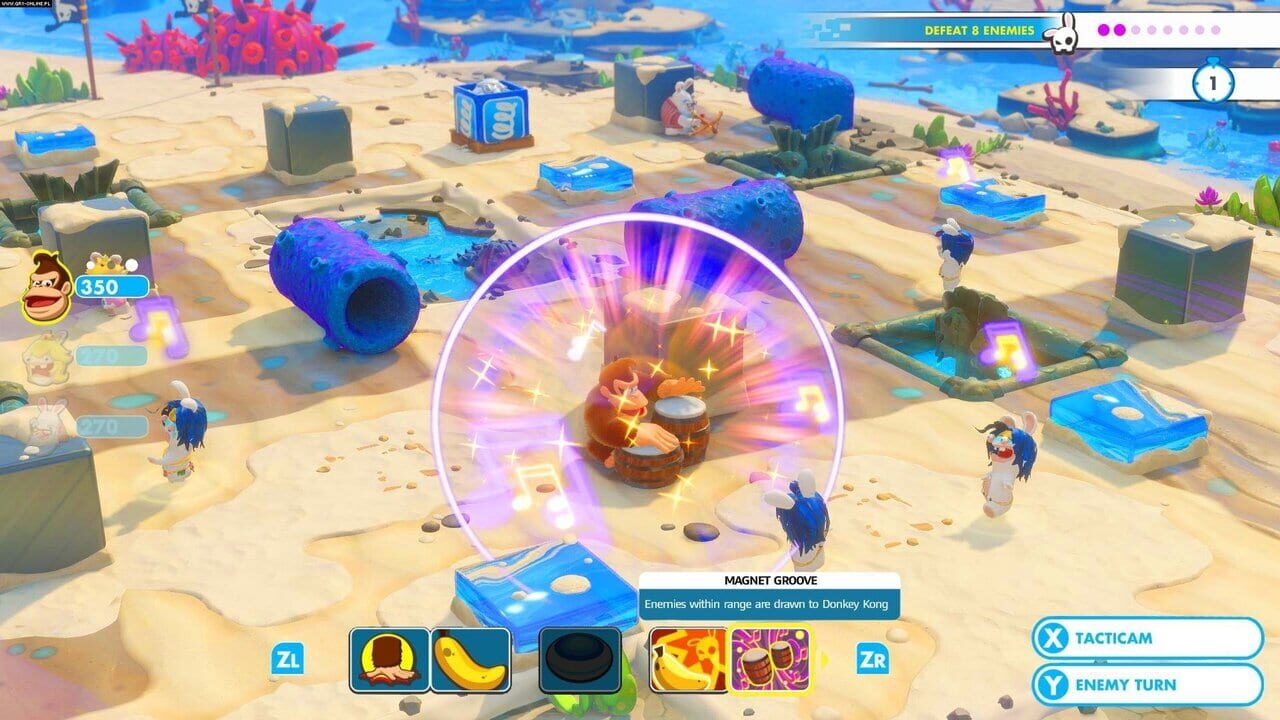 Mario + Rabbids Kingdom Battle: Donkey Kong Adventure Image