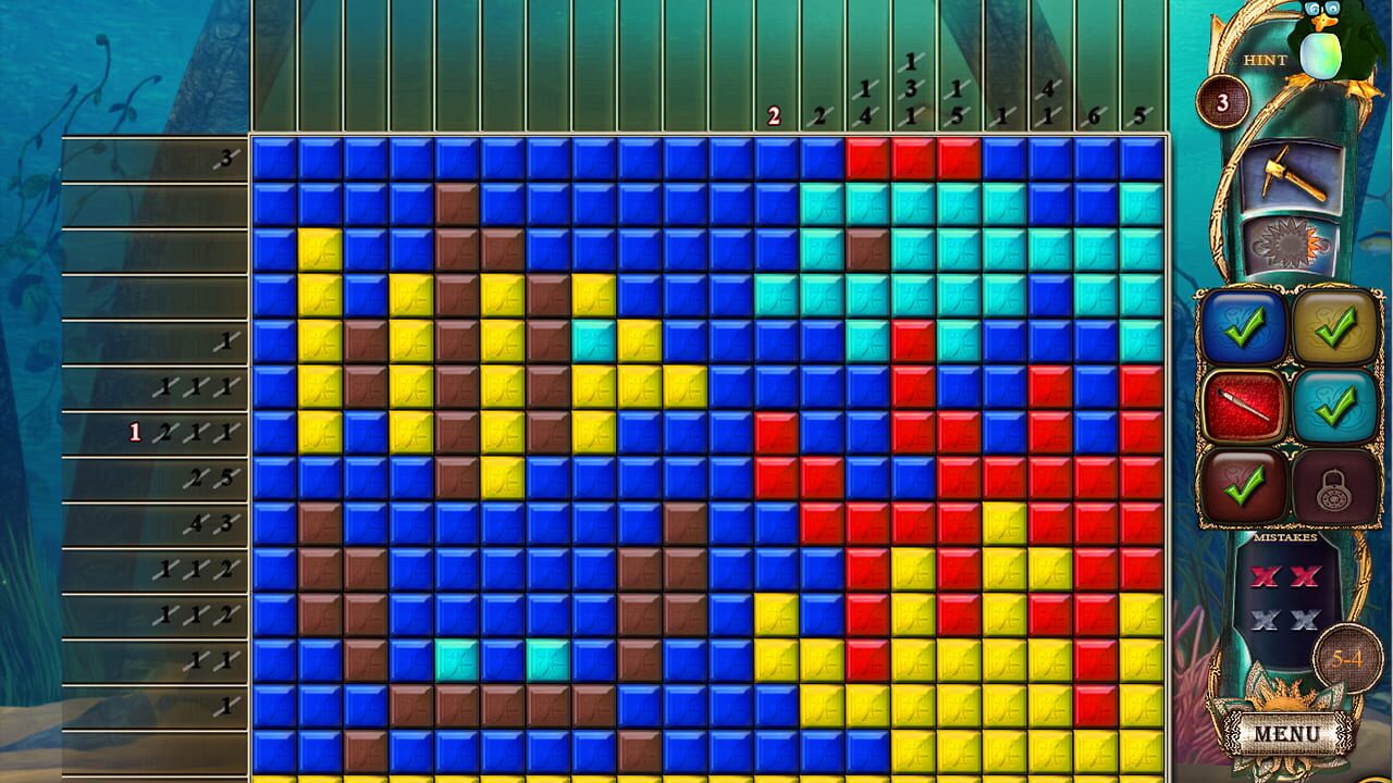 Fantasy Mosaics 16: Six Colors in Wonderland Image