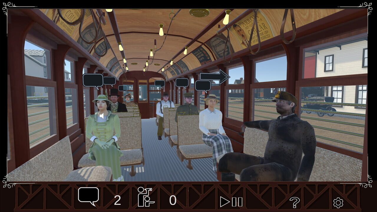 Edmonton Trolley Car Image