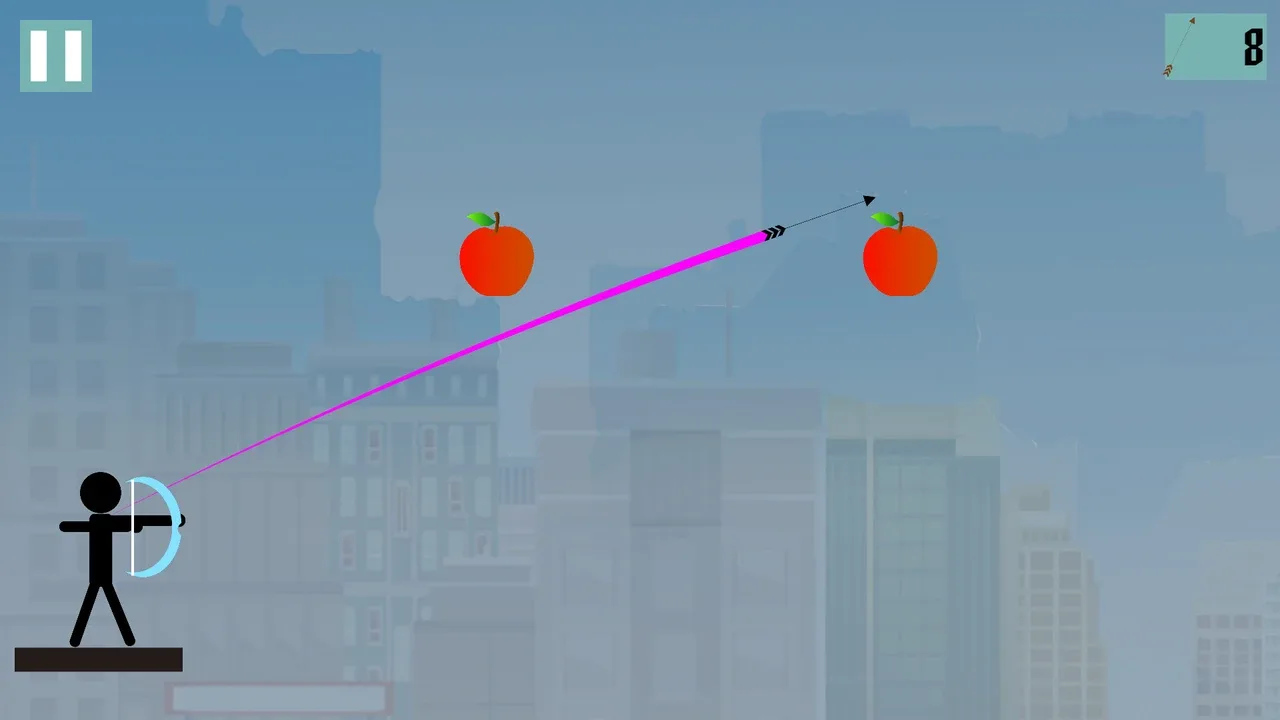 Stickman - Killer of Apples screenshot 5