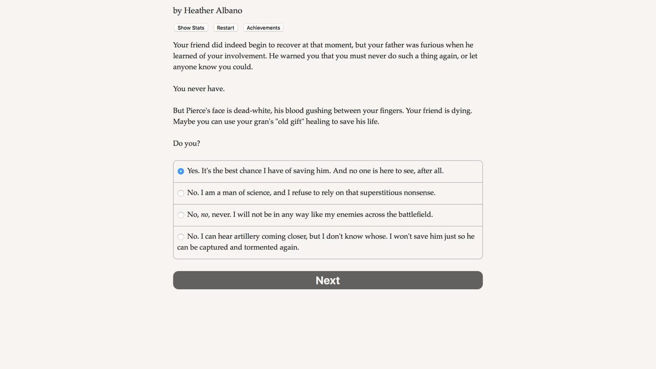 A Study in Steampunk: Choice by Gaslight — Screenshot 4