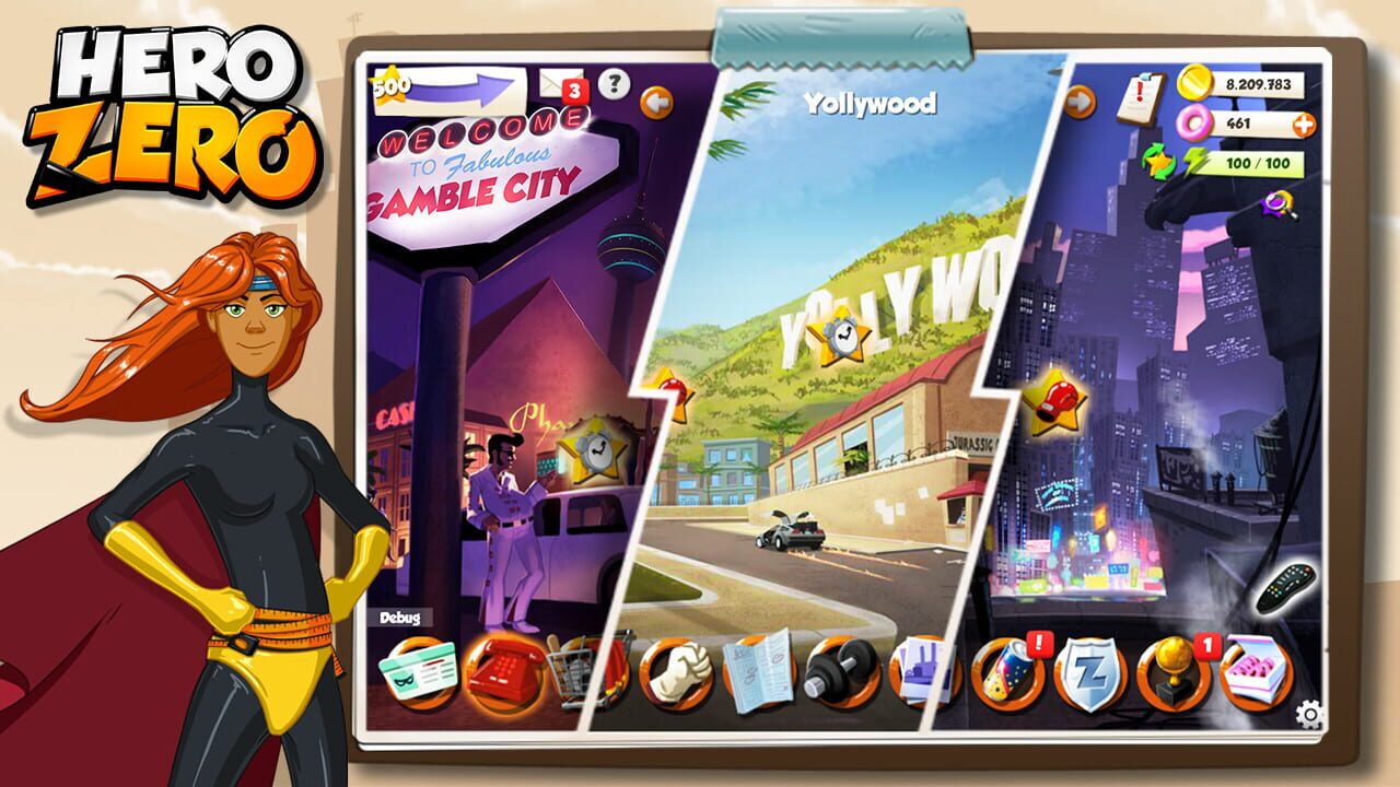 Hero Zero — Screenshot 1