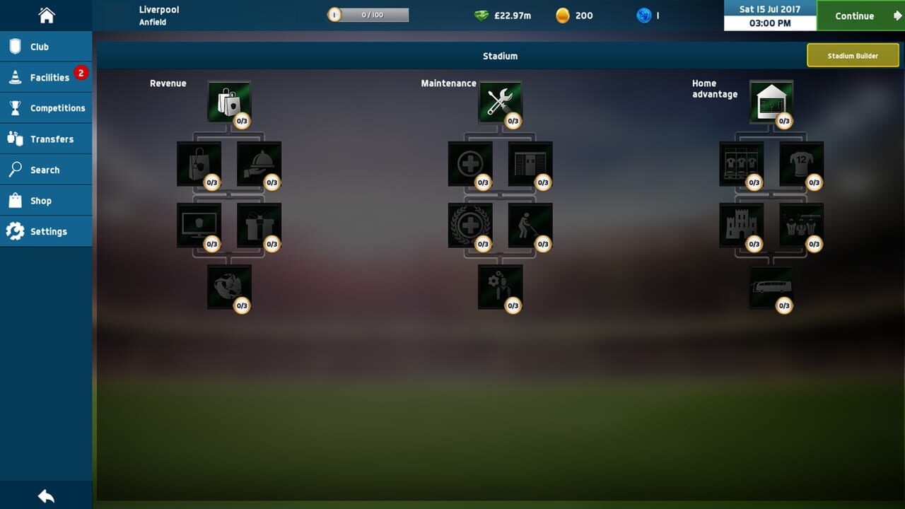 Soccer Manager 2018 — Screenshot 1