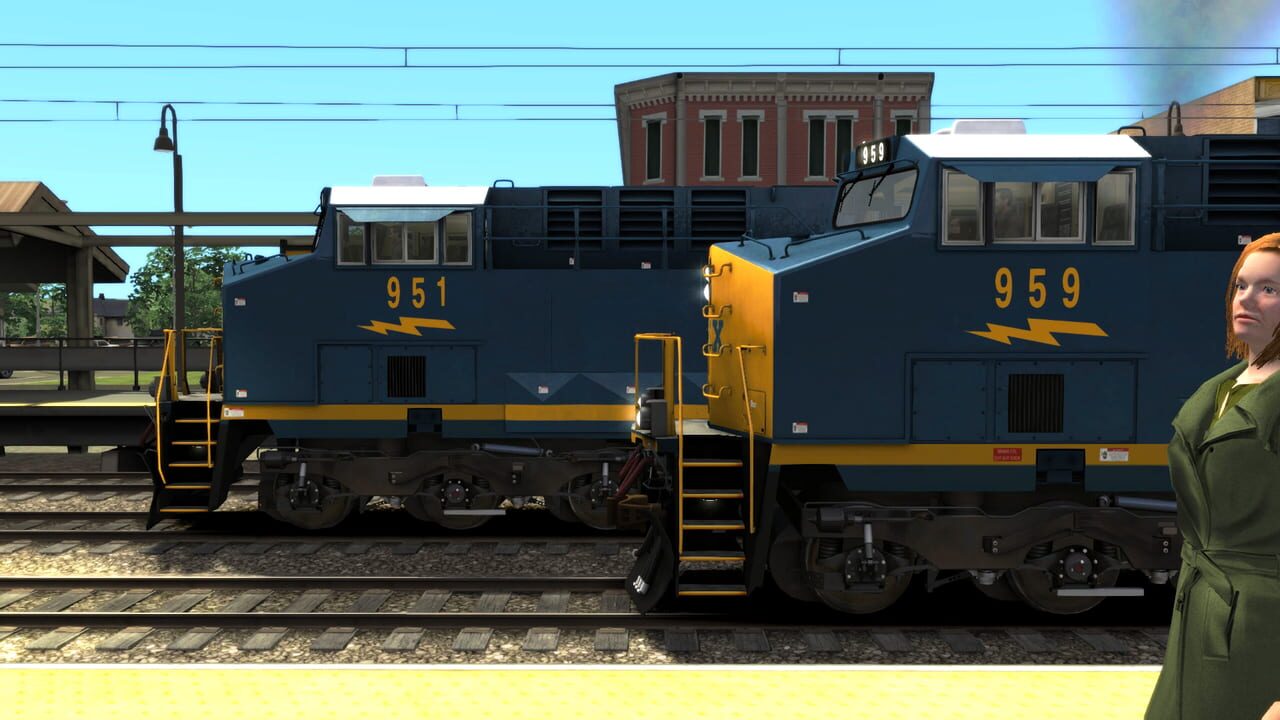 Train Simulator: CSX ES44AC Add-on Livery Image