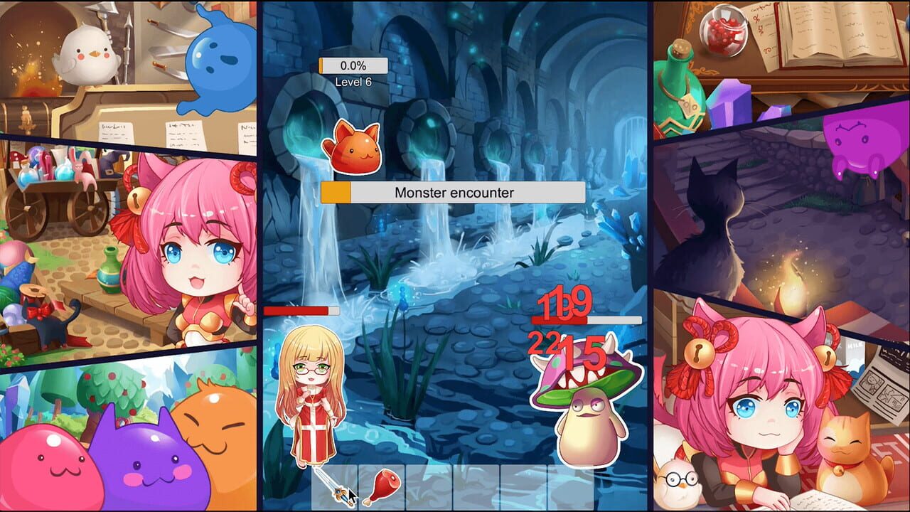 Slime Age: Parody MMORPG Clicker — Screenshot 2