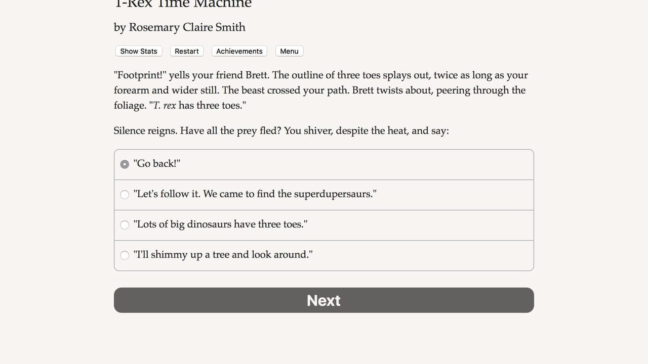 T-Rex Time Machine — Screenshot 4