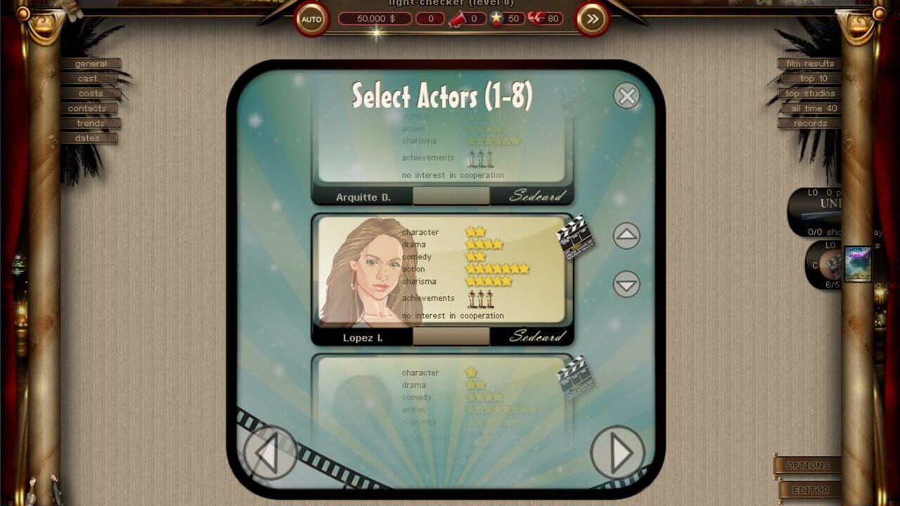 World of Cinema - Movie Tycoon Image