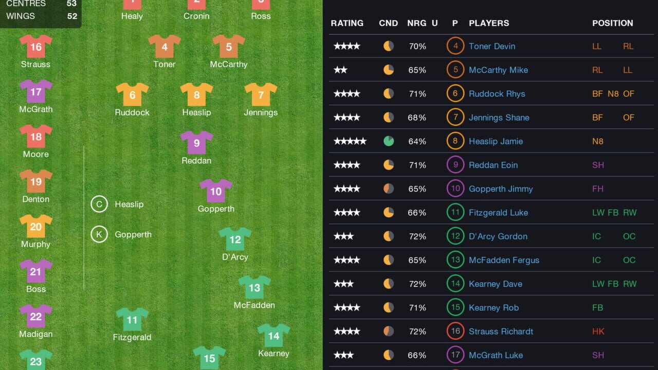 Pro Rugby Manager 2015 — Screenshot 4
