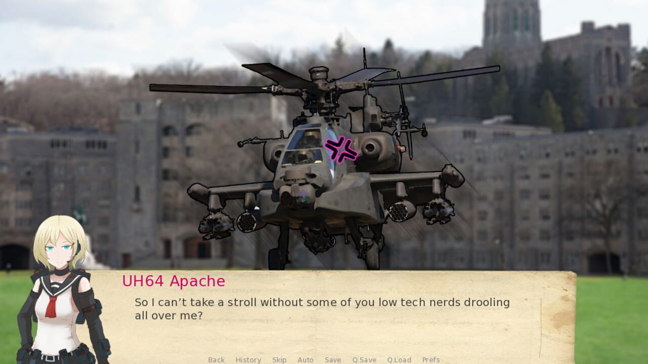 Attack Helicopter Dating Simulator — Screenshot 5