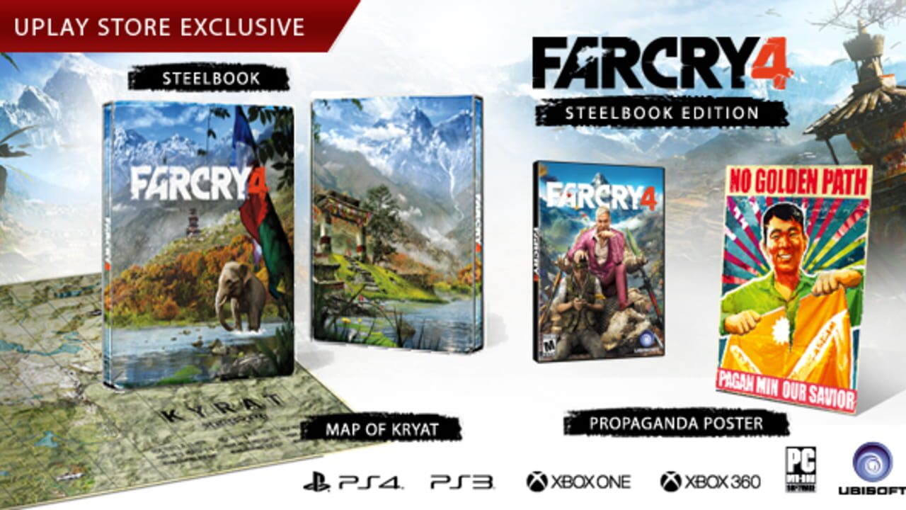 Far Cry 4 Steelbook Edition