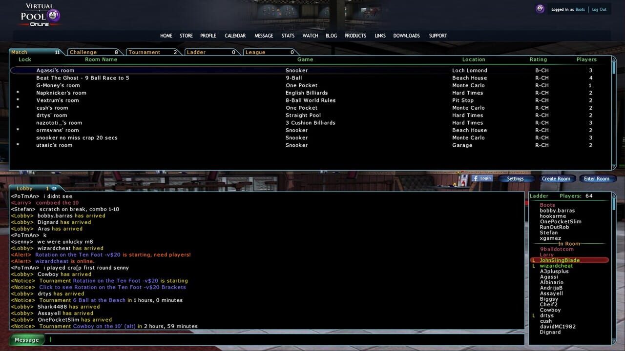 Virtual Pool 4 Online — Screenshot 5