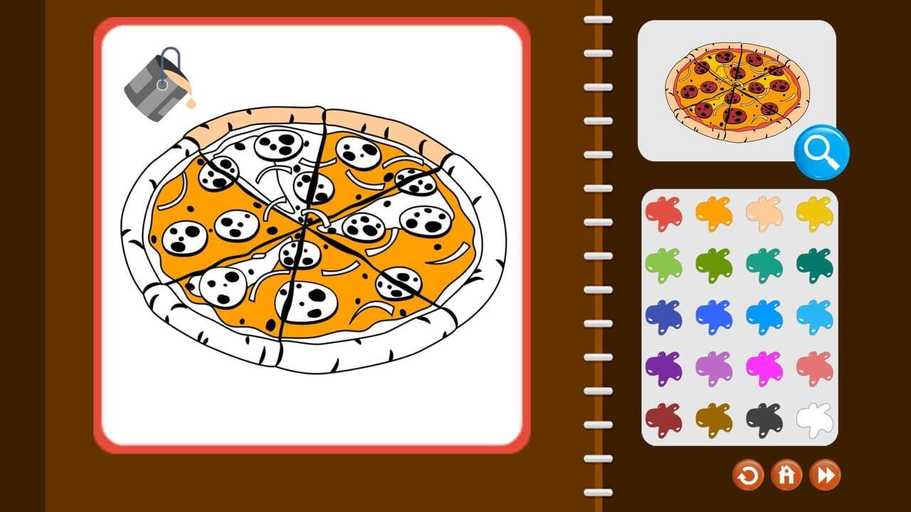 My Coloring Book: Food and Beverage Image