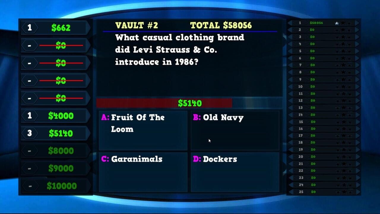 Trivia Vault: 1980's Trivia — Screenshot 1