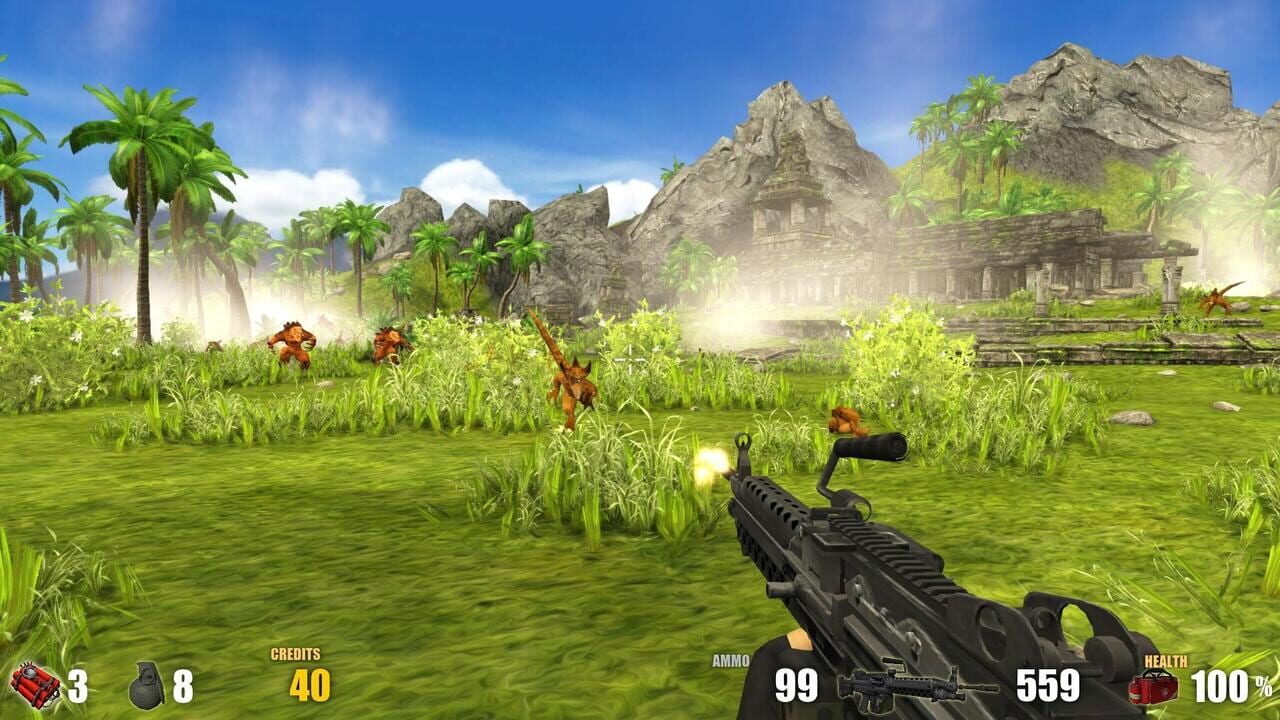 Action Alien: Tropical Mayhem — Screenshot 4