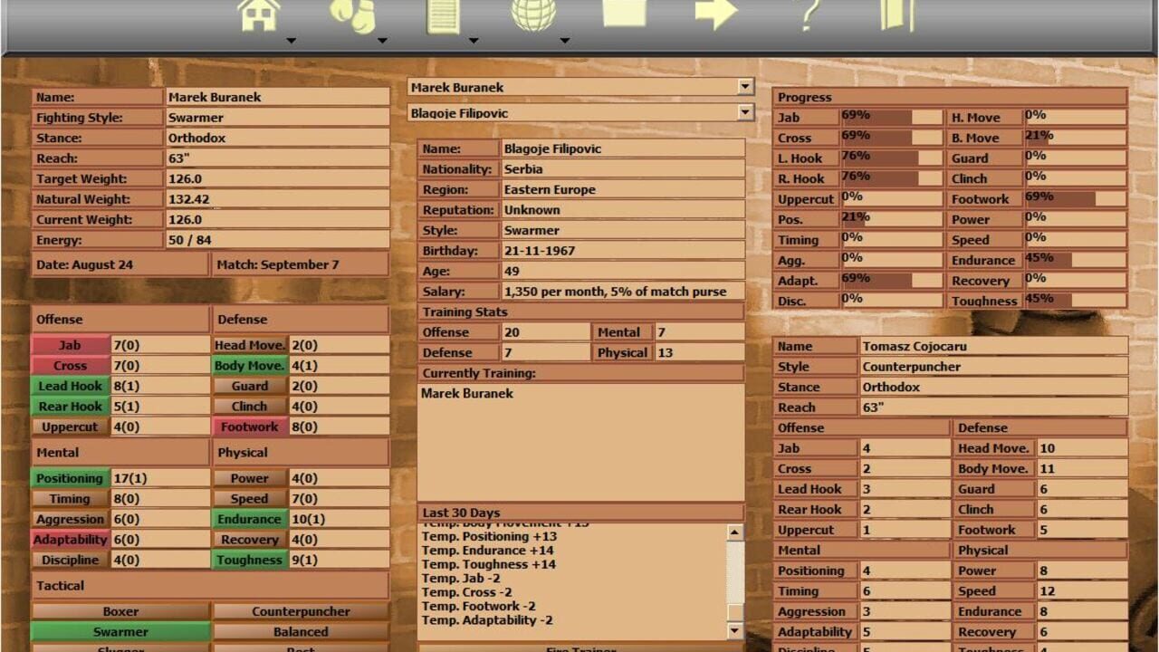 World Boxing Manager — Screenshot 3