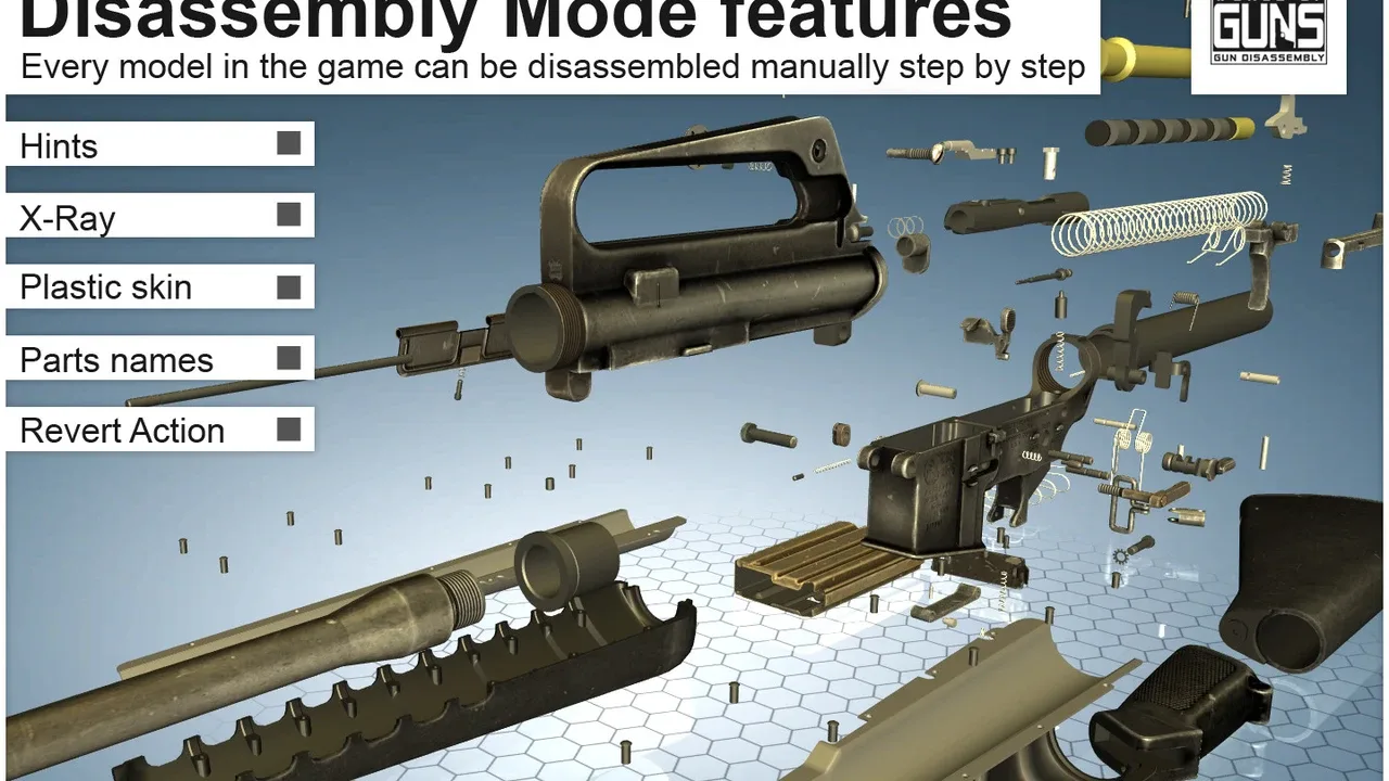 World of Guns: Gun Disassembly screenshot 2