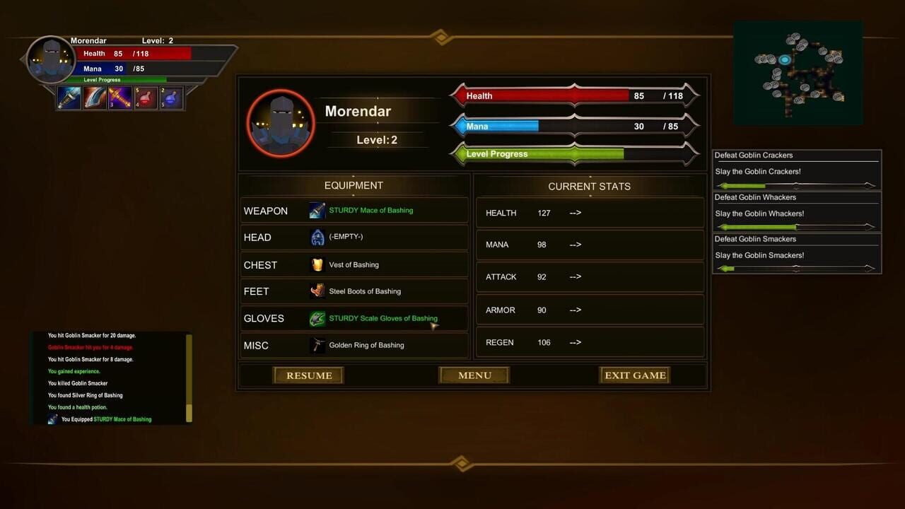 Morendar: Goblin Slayer — Screenshot 1