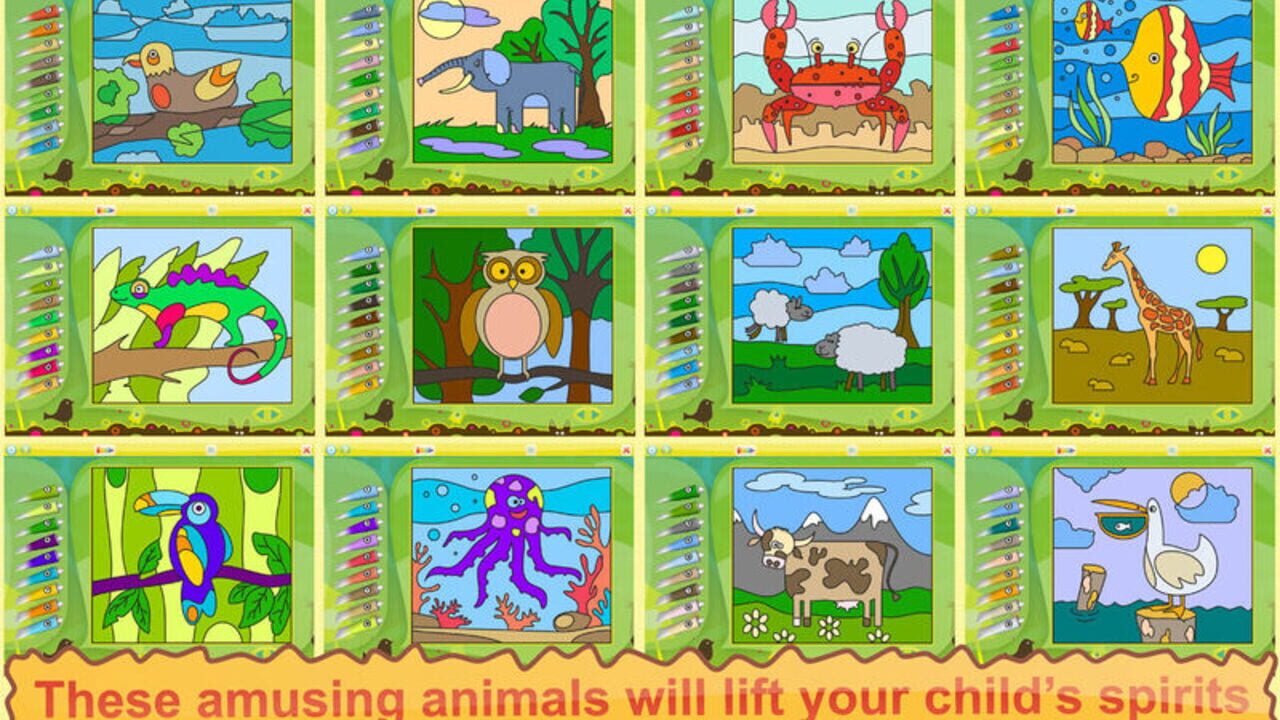 Color by Numbers - Animals + — Screenshot 2