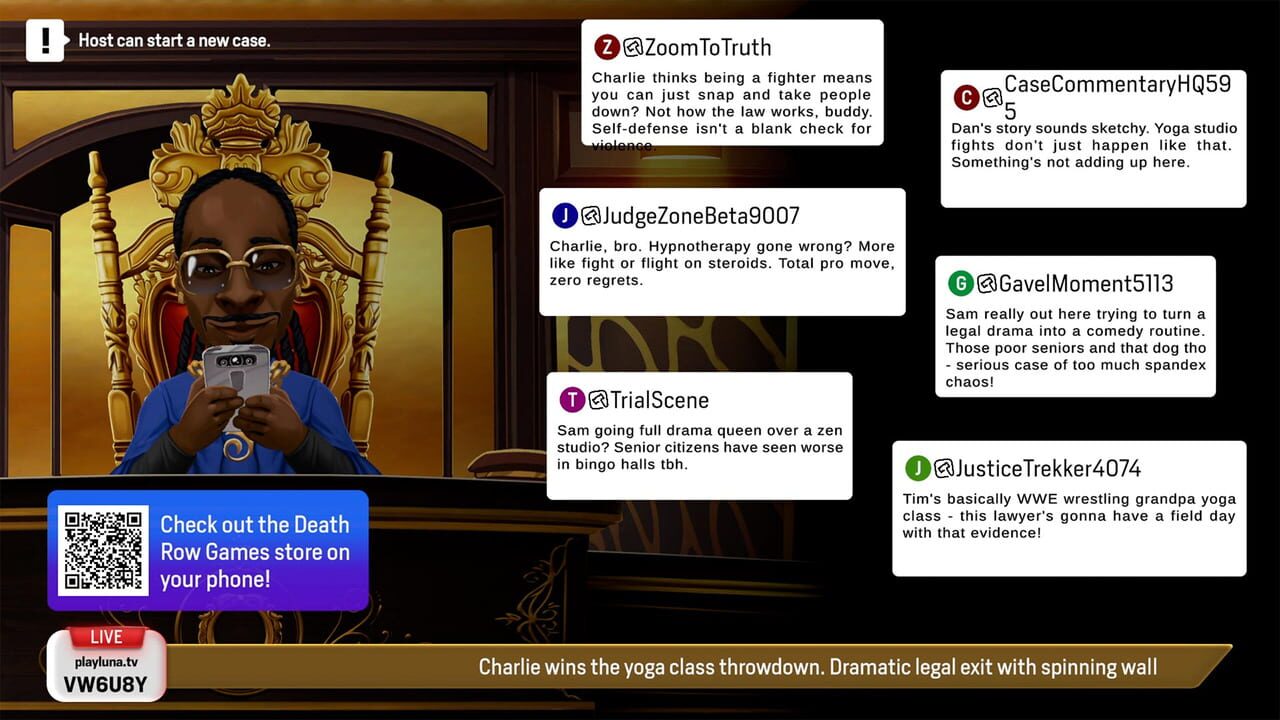 Courtroom Chaos: Starring Snoop Dogg Image