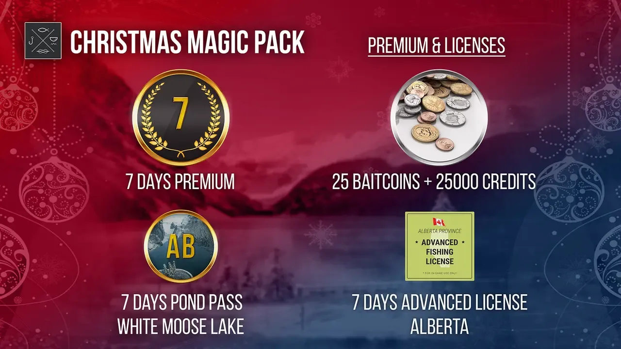 Fishing Planet: Christmas Magic Pack screenshot 1