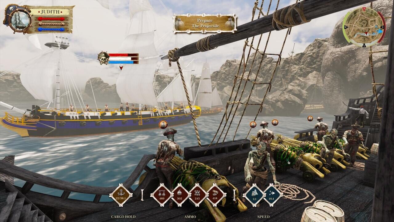 Pirate Simulator: Corsair Skull & Sails — Screenshot 1