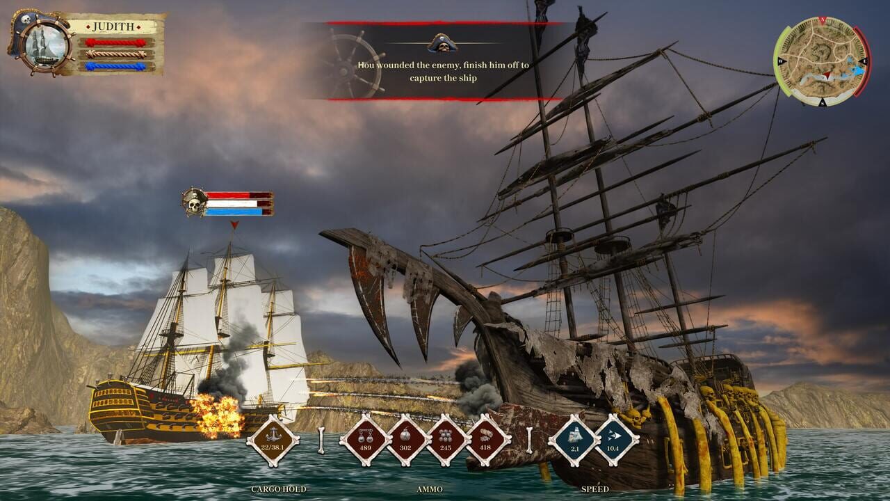 Pirate Simulator: Corsair Skull & Sails — Screenshot 3