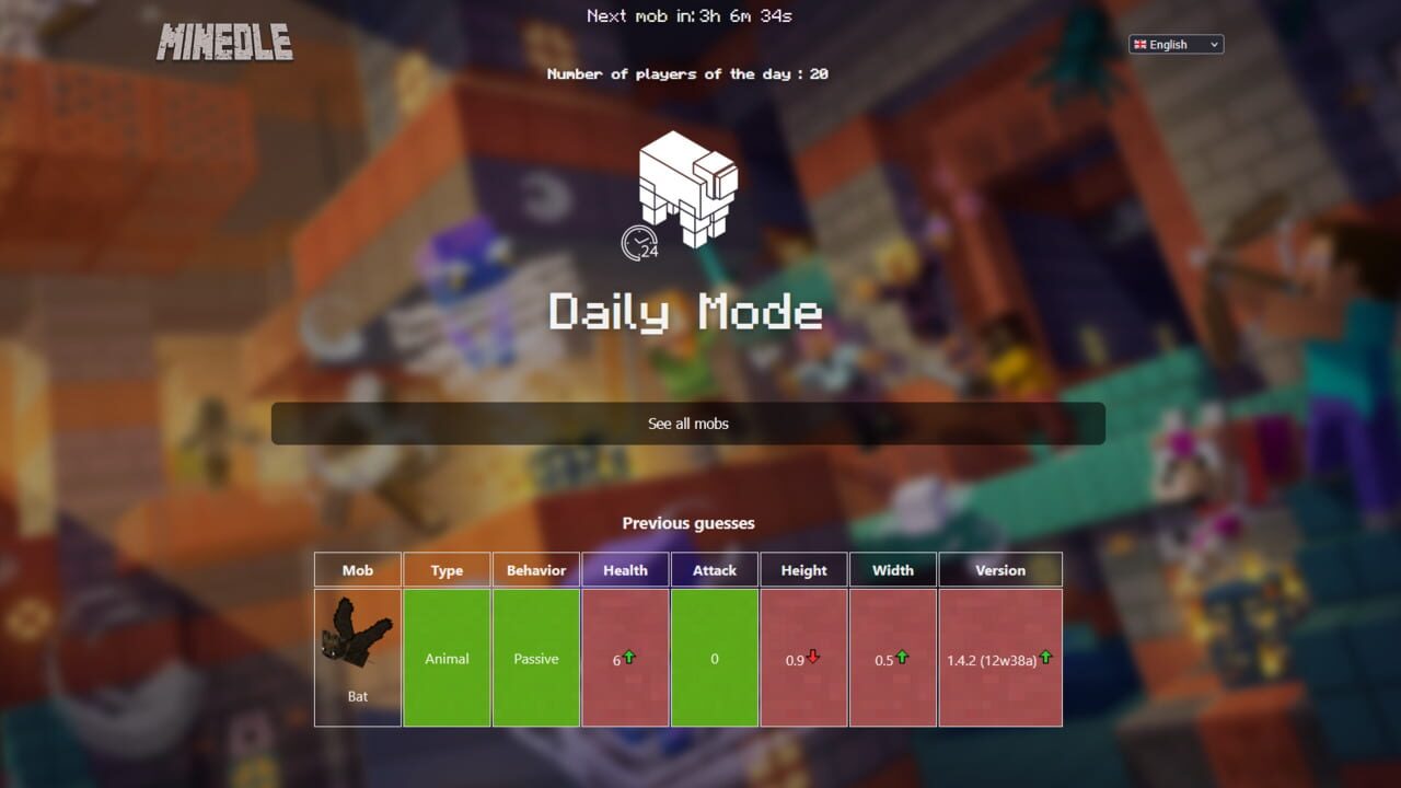 Minedle — Screenshot 3