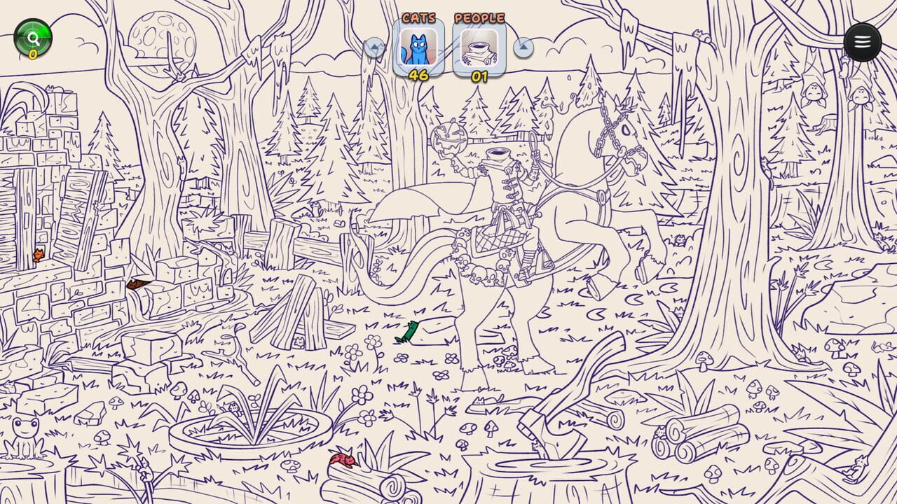Hidden Cats in Spooky Village Image