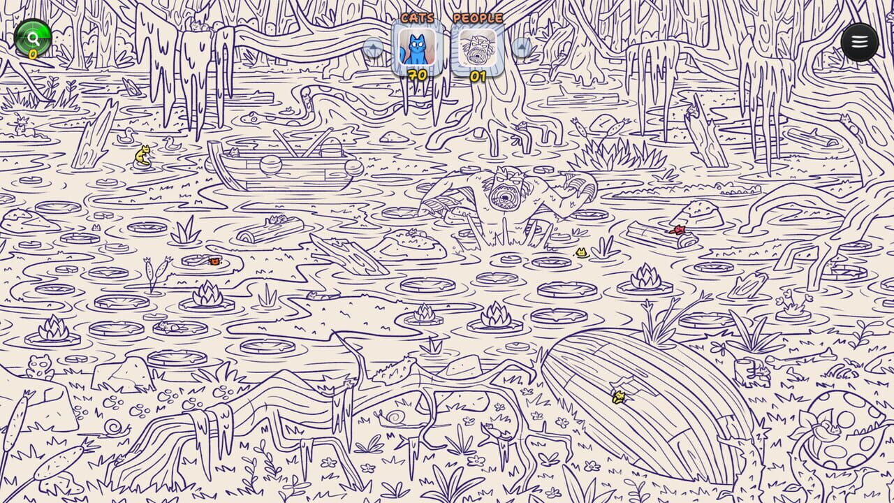 Hidden Cats in Spooky Village Image