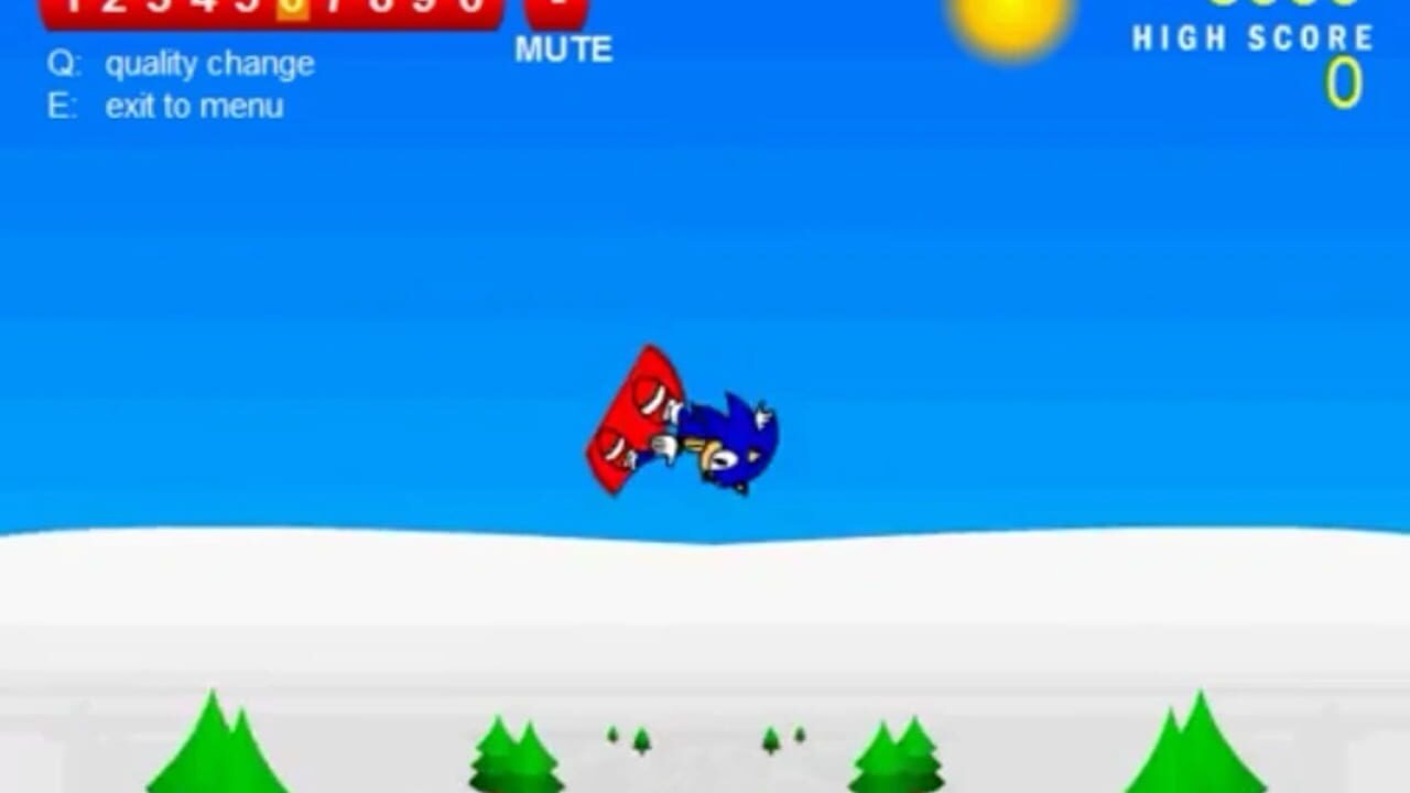 Sonic 3D Snowboarding — Screenshot 4